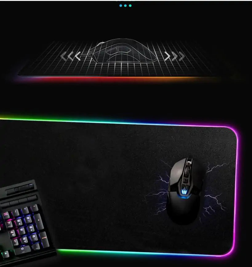 Alfombrilla de Ratón Gaming Luminosa RGB Symphony