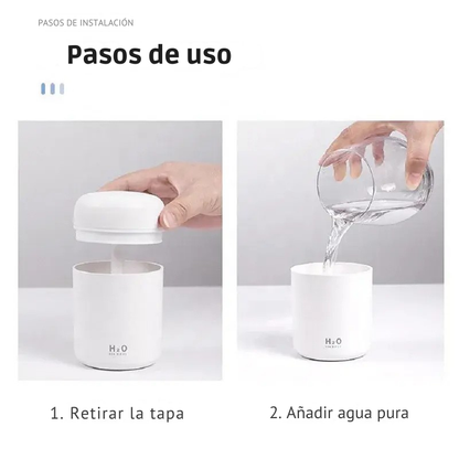 Mini Humidificador de Aire y Difusor de Aromas